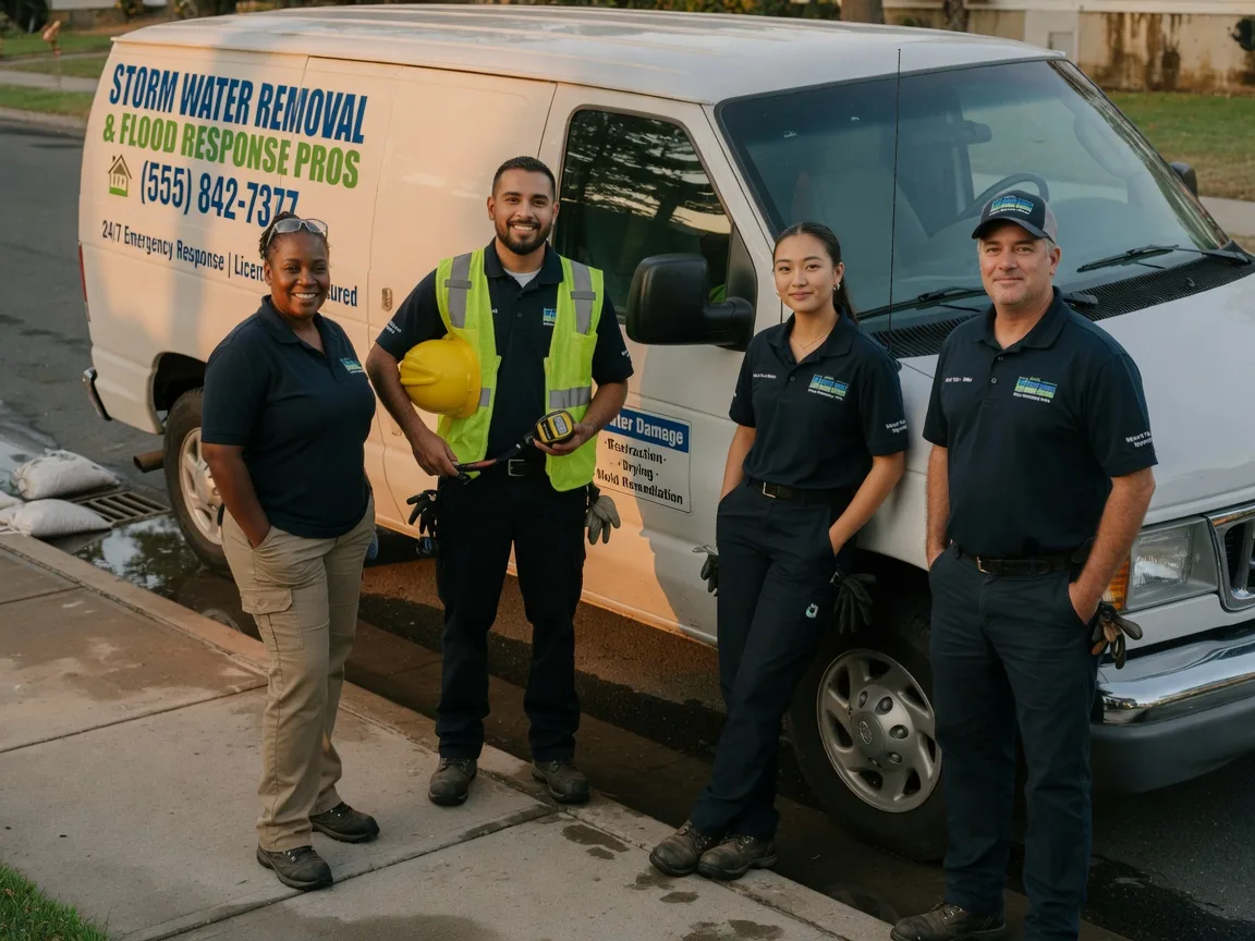 Storm Damage Water Removal company in Fresno, CA